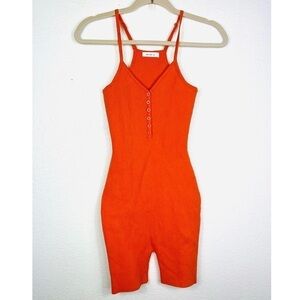 Better be bright orange romper size XS